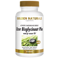Golden Naturals Ijzer Bisglycinaat Plus Capsules 60CP
