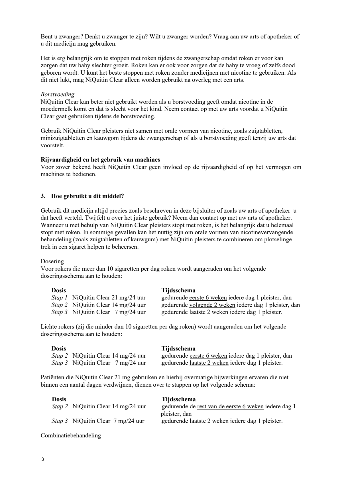 Clear Pleister Acht Weken Behandeling afbeelding van document #3, leaflet