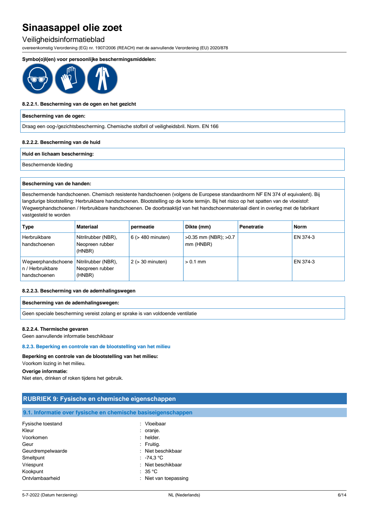Essentiële Olie Sinaasappel afbeelding van document #6, label