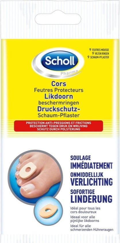 Scholl Likdoorn Beschermringen afbeelding