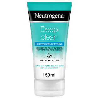 Neutrogena Deep Clean Huidverfijnende Peeling - met glycolzuur 150ML