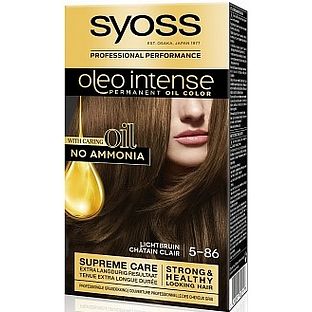 Syoss Oleo Intense 5-86 Lichtbruin 1ST Syoss Oleo Intense 5-86 Lichtbruin 1ST