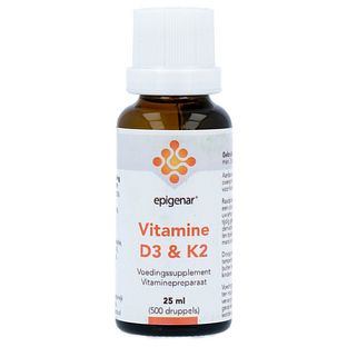 Epigenar Support Vitamine D3 en K2 Druppels 25ML