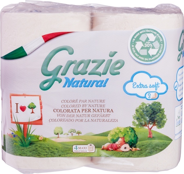 Grazie EcoNatural Toiletpapier afbeelding