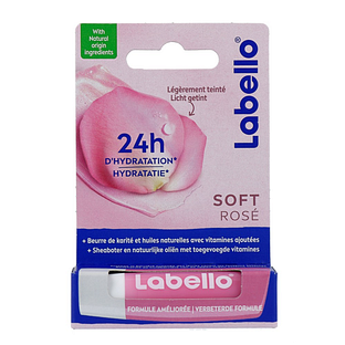 Labello Soft Rosé Lippenbalsem 4,8GR