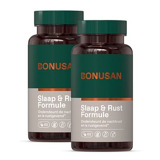 Bonusan Slaap & Rust Formule Capsules 2x60ST