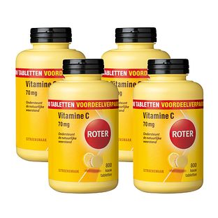 Roter Vitamine C 70mg Kauwtabletten Voordeelverpakking 4x800ST