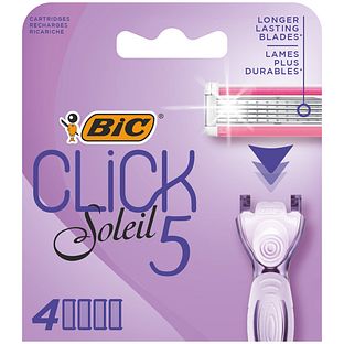 Bic Click Soleil 5 - Scheermesjes 4ST