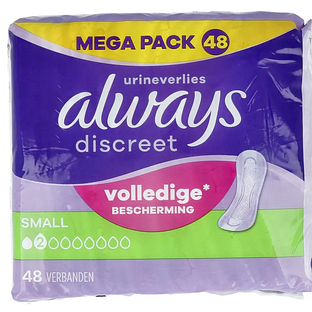 Always Discreet Urineverlies Verband Mega Pack 48ST