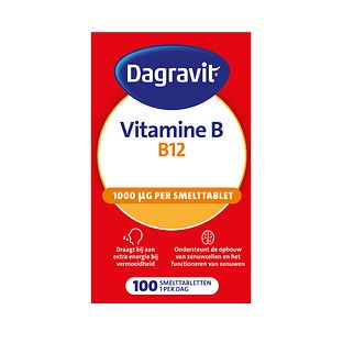Dagravit Vitamine B12 1000 mcg Smelttabletten 100ST