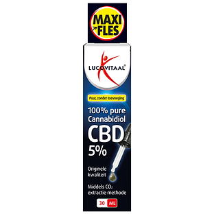 Lucovitaal Cannabidiol CBD Olie 5% 30ML