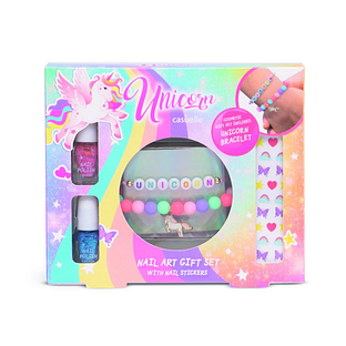 Casuelle Unicorn Nail Art Giftset met Armband 1ST