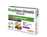 Ortis Vruchten & Vezels Regular Darmtransit Blokjes 24ST