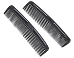 Hair Mode Haarkam Zwart 2ST