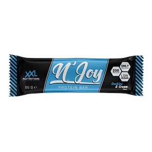 XXL Nutrition N'Joy Protein Bar - Cookies & Cream 55GR