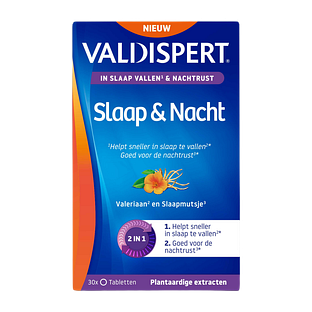 Valdispert Slaap & Nacht tabletten 30TB