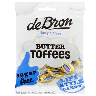 de Bron Butter Toffees Suikervrij 70GR