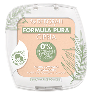 Deborah Milano Formula Pura Gezichtspoeder | Beige 02 10GR Deborah Milano Formula Pura Gezichtspoeder | Beige 02 10GR