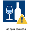 Pas op met alcohol