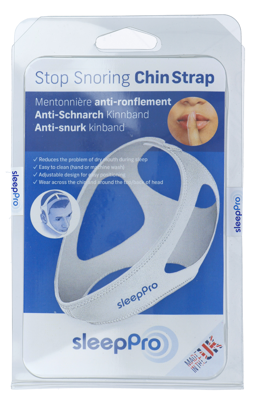 SleepPro Anti-Snurk Kinband afbeelding