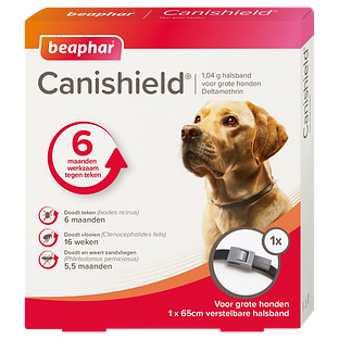 Beaphar Canishield Halsband Grote Honden 1ST