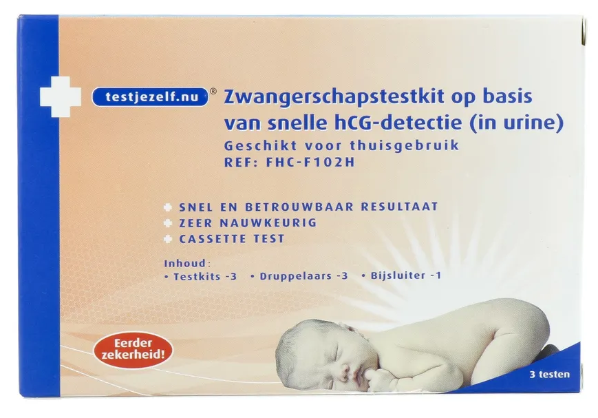 Testjezelf.nu Zwangerschapstestkits