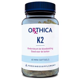 Orthica Vitamine K2 Capsules 60CP Orthica Vitamine K2 Capsules 60CP