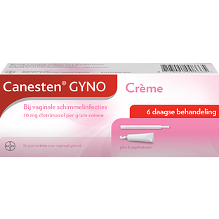 Canesten Gyno Crème - 6 daagse behandeling 35GR