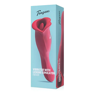 Teazers Vibrator with Licking Simulator For Her 1ST