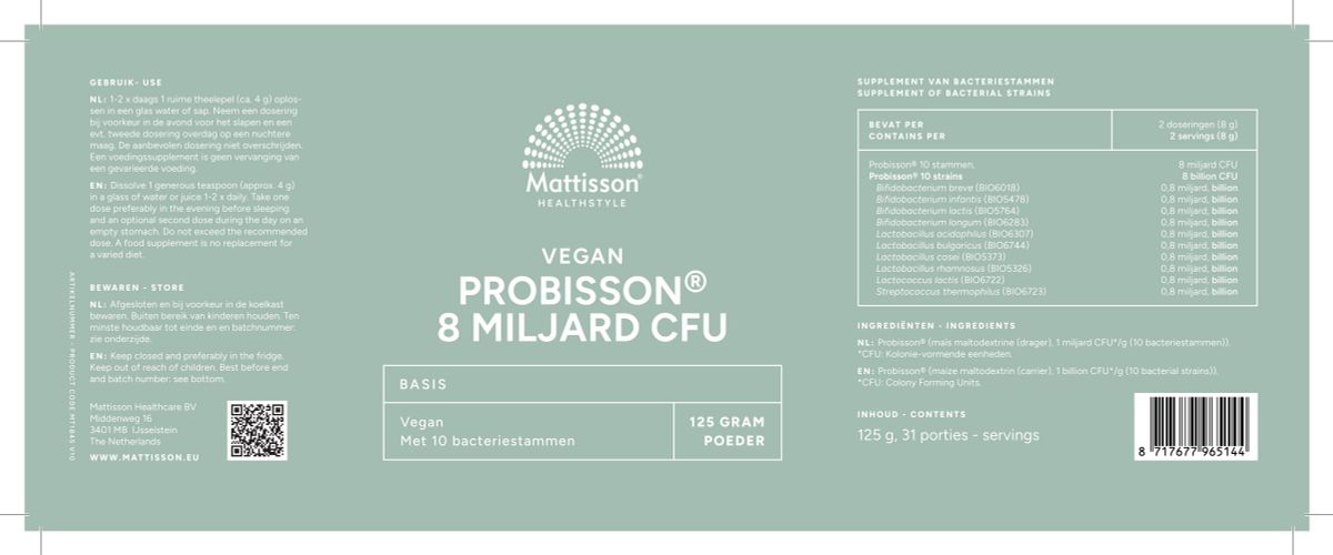 Probisson® Poeder afbeelding van document #1, label