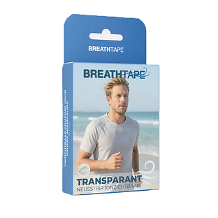 Breathtape Transparante Neusstrip (onzichtbaar) 30ST