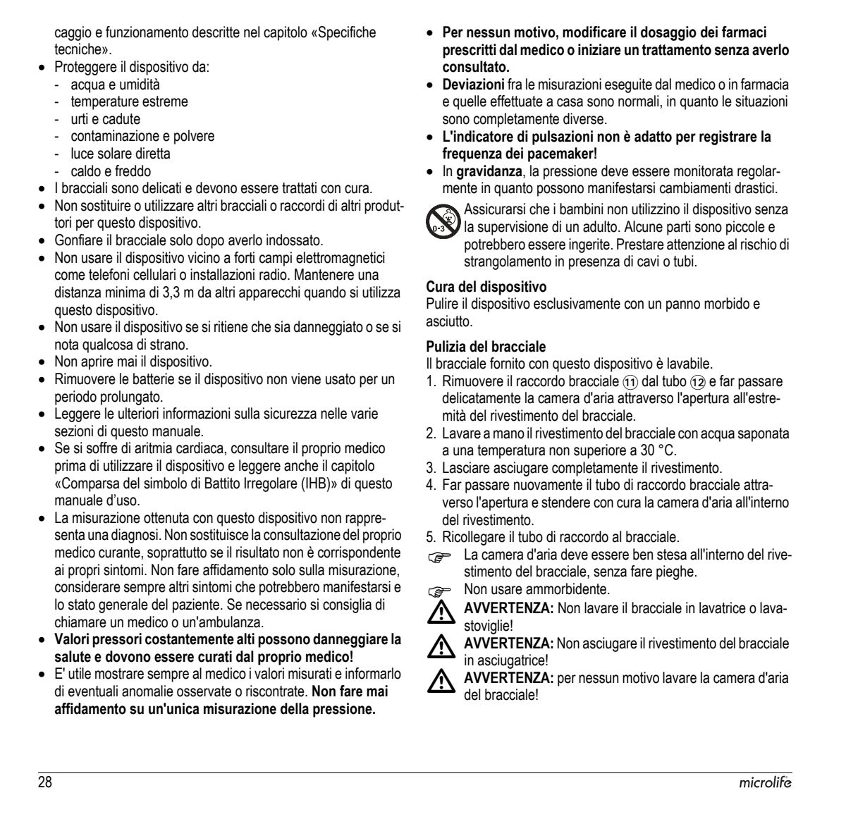 Microlife BP Bloeddrukmeter B3 Comfort PC afbeelding van document #30, instructions