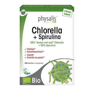 Physalis Chlorella + Spirulina Tabletten 200TB
