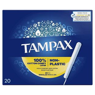 Tampax Regular Tampons Met Kartonnen Inbrenghuls 20ST