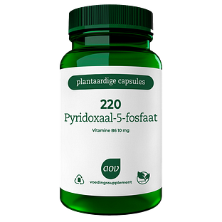 AOV 220 Pyridoxaal-5-fosfaat Capsules 120VCP AOV 220 Pyridoxaal-5-fosfaat Capsules 120VCP