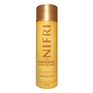 Nifri Zonnebank Super Bruiner Huidtypen 1&2 200ML
