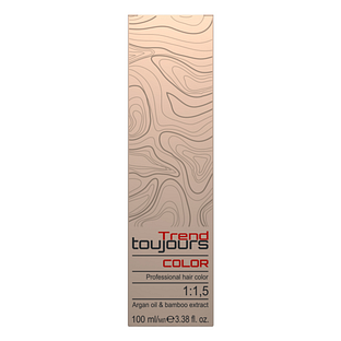 Toujours Trend Color 7.35 Golden Mahogany Blonde 100ML Toujours Trend Color 7.35 Golden Mahogany Blonde 100ML