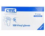 CMT Vinyl  Handschoenen Poedervrij Extra Large Wit 100ST
