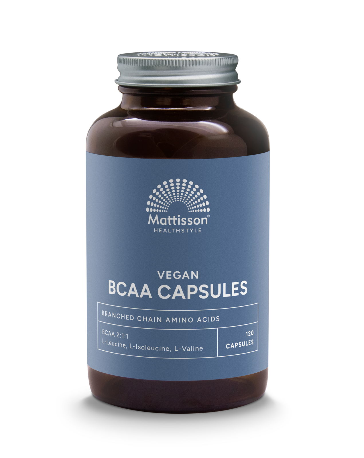 Mattisson HealthStyle Vegan BCAA 2:1:1 Capsules 120CP