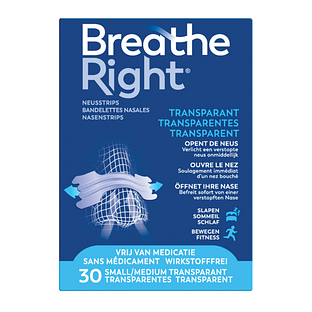 Breathe Right Neusstrips Sensitive - Small/Medium 30ST
