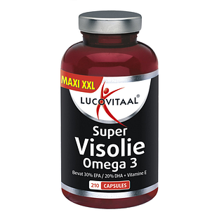 Lucovitaal Super Visolie Omega 3 Capsules 210CP