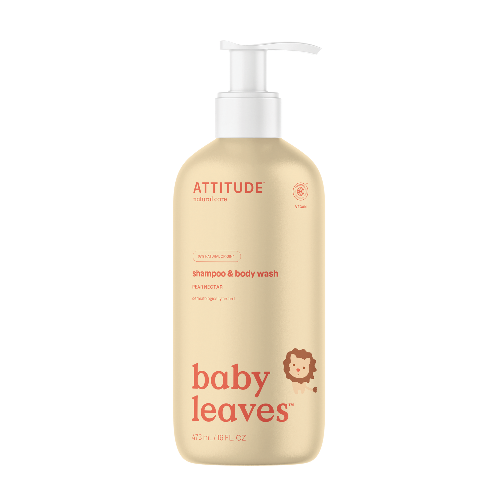Attitude Baby Leaves 2-in-1 Shampoo & Body Wash Pear Nectar afbeelding