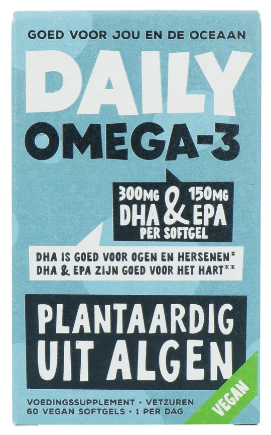 Daily Omega-3 DHA & EPA Vegan Softgels afbeelding