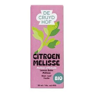 Cruydhof Citroenmelisse Melissa Officinalis Bio Druppels 50ML Cruydhof Citroenmelisse Melissa Officinalis Bio Druppels 50ML