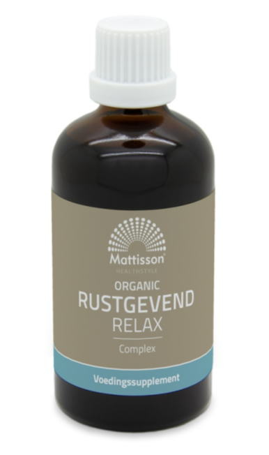 Mattisson HealthStyle Biologisch Rustgevend Complex Druppels 100ML
