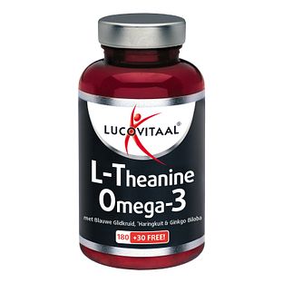 Lucovitaal L-Theanine Omega-3 Capsules 210CP Lucovitaal L-Theanine Omega-3 Capsules 210CP