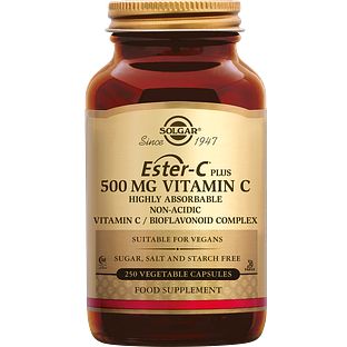 Solgar Ester-C® Plus Vitamine C 500 mg Capsules 250VCP Solgar Ester-C® Plus Vitamine C 500 mg Capsules 250VCP