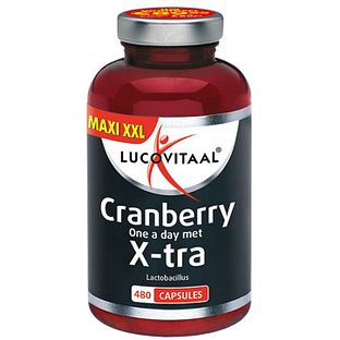 Lucovitaal Cranberry X-tra Capsules 480CP