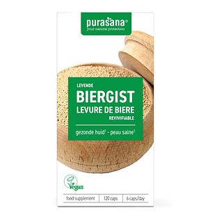 Purasana Levende Biergist Capsules 120CP