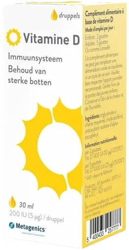 Metagenics Vitamine D Druppels 30ML